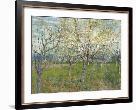 The Pink Orchard, 1888-Vincent van Gogh-Framed Giclee Print