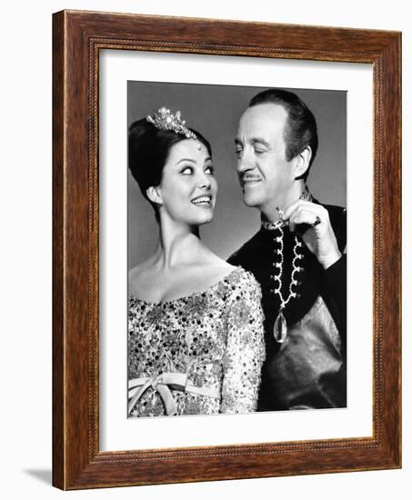 The Pink Panther, Claudia Cardinale, David Niven, 1963-null-Framed Photo