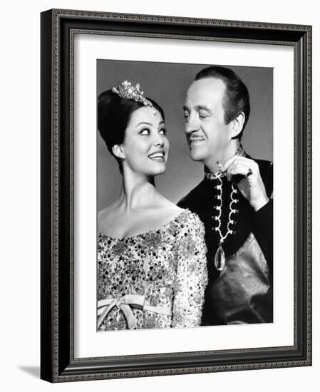The Pink Panther, Claudia Cardinale, David Niven, 1963-null-Framed Photo