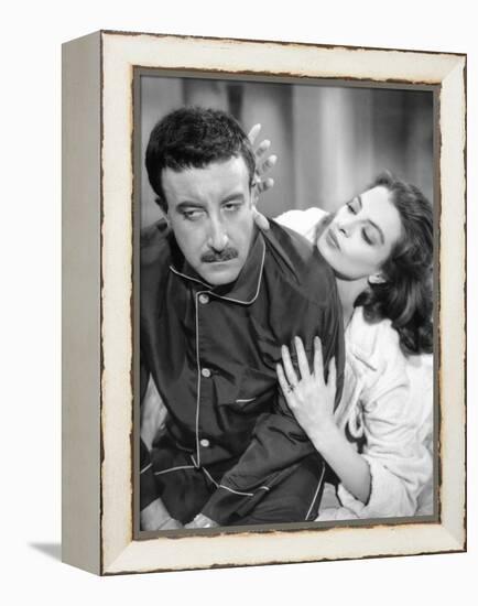 The Pink Panther, Peter Sellers, Capucine, 1963-null-Framed Stretched Canvas