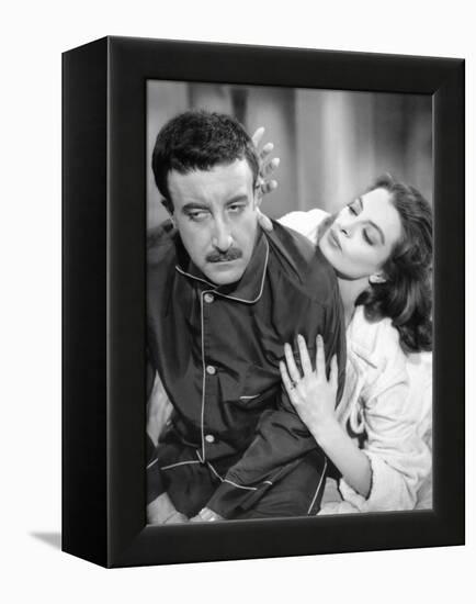 The Pink Panther, Peter Sellers, Capucine, 1963-null-Framed Stretched Canvas