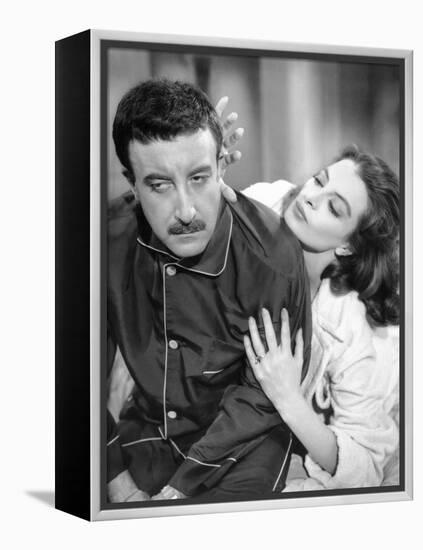 The Pink Panther, Peter Sellers, Capucine, 1963-null-Framed Stretched Canvas