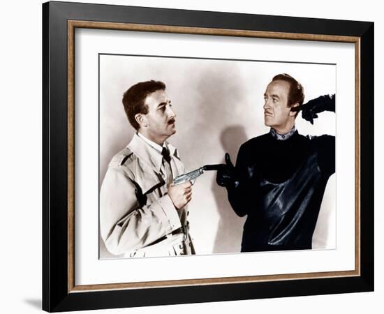 The Pink Panther, Peter Sellers, David Niven, 1963-null-Framed Photo