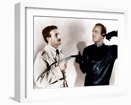 The Pink Panther, Peter Sellers, David Niven, 1963-null-Framed Photo