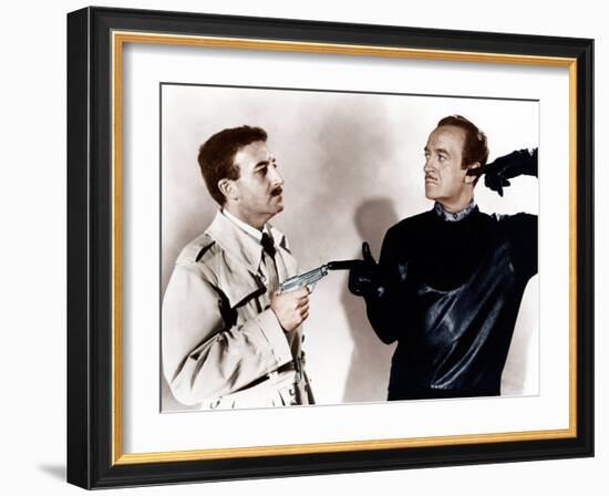 The Pink Panther, Peter Sellers, David Niven, 1963-null-Framed Photo