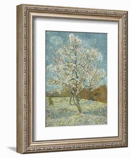 The Pink Peach Tree, 1888-Vincent van Gogh-Framed Art Print