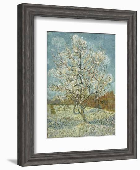 The Pink Peach Tree, 1888-Vincent van Gogh-Framed Art Print