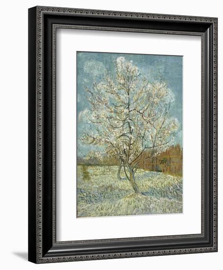 The Pink Peach Tree, 1888-Vincent van Gogh-Framed Art Print