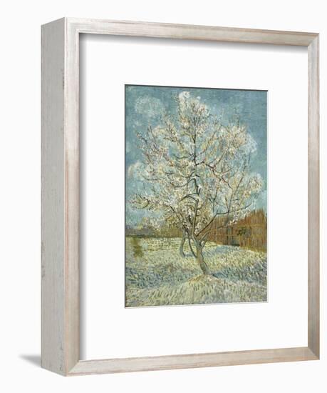 The Pink Peach Tree, 1888-Vincent van Gogh-Framed Art Print