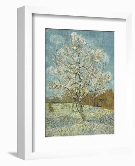 The Pink Peach Tree, 1888-Vincent van Gogh-Framed Art Print