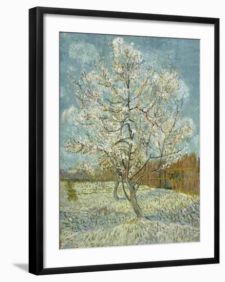 The Pink Peach Tree, 1888-Vincent van Gogh-Framed Giclee Print