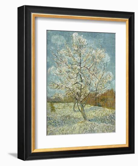 The Pink Peach Tree, 1888-Vincent van Gogh-Framed Giclee Print