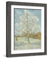The Pink Peach Tree-Vincent van Gogh-Framed Giclee Print