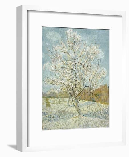 The Pink Peach Tree-Vincent van Gogh-Framed Giclee Print