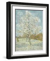 The Pink Peach Tree-Vincent van Gogh-Framed Giclee Print