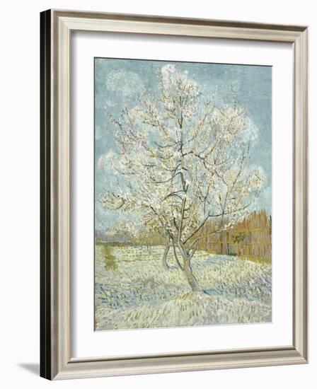 The Pink Peach Tree-Vincent van Gogh-Framed Giclee Print