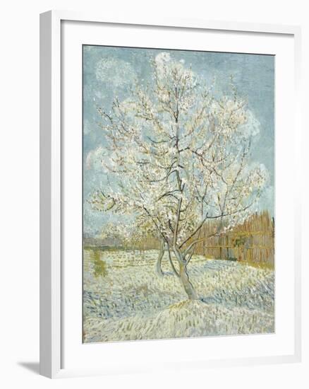 The Pink Peach Tree-Vincent van Gogh-Framed Giclee Print