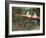 The Pink Rowing Boat-Claude Monet-Framed Giclee Print