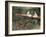 The Pink Rowing Boat-Claude Monet-Framed Giclee Print