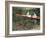 The Pink Rowing Boat-Claude Monet-Framed Giclee Print