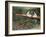 The Pink Rowing Boat-Claude Monet-Framed Giclee Print