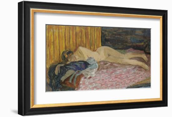 The Pink Sofa-Pierre Bonnard-Framed Premium Giclee Print