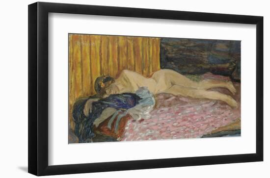 The Pink Sofa-Pierre Bonnard-Framed Premium Giclee Print