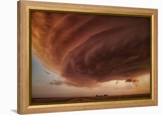 The Pink Storm-Alexander Fisher-Framed Premier Image Canvas