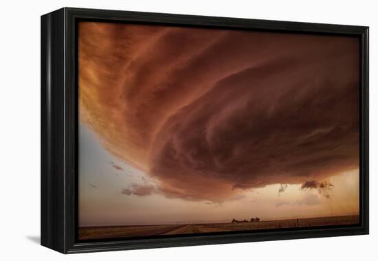 The Pink Storm-Alexander Fisher-Framed Premier Image Canvas