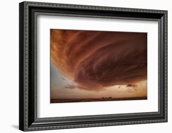 The Pink Storm-Alexander Fisher-Framed Photographic Print