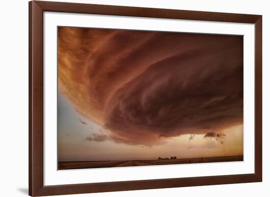 The Pink Storm-Alexander Fisher-Framed Photographic Print