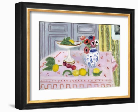 The Pink Tablecloth, 1925-Henri Matisse-Framed Giclee Print