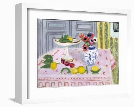 The Pink Tablecloth, 1925-Henri Matisse-Framed Giclee Print