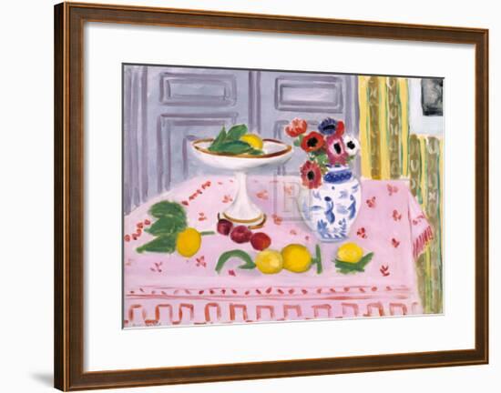 The Pink Tablecloth, c.1925-Henri Matisse-Framed Art Print