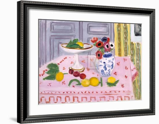 The Pink Tablecloth, c.1925-Henri Matisse-Framed Art Print