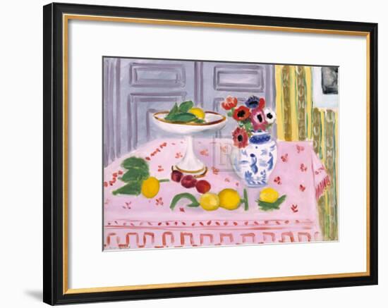 The Pink Tablecloth, c.1925-Henri Matisse-Framed Art Print