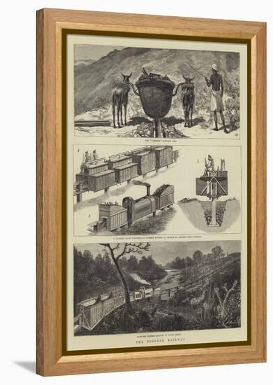 The Pioneer Railway-Joseph Nash-Framed Premier Image Canvas