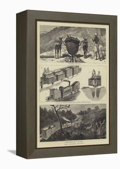 The Pioneer Railway-Joseph Nash-Framed Premier Image Canvas