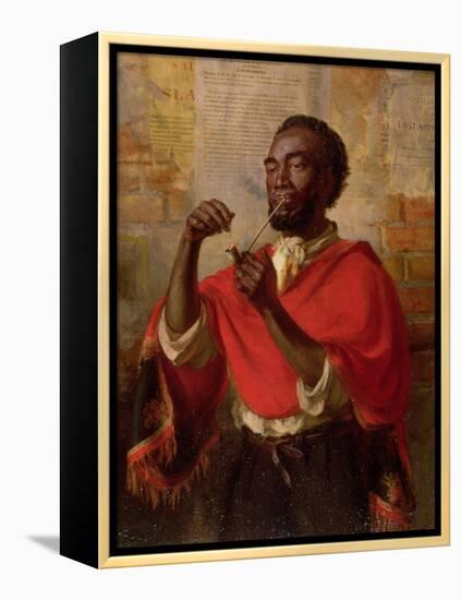 The Pipe of Freedom, 1869-Thomas Stuart Smith-Framed Premier Image Canvas