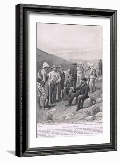 The Pipe of Peace-Alfred Pearse-Framed Giclee Print