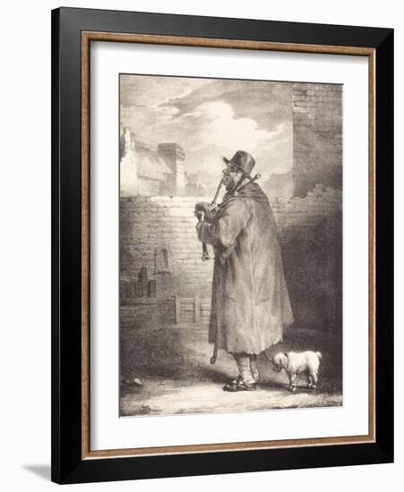 The Piper, c.1821-Theodore Gericault-Framed Giclee Print