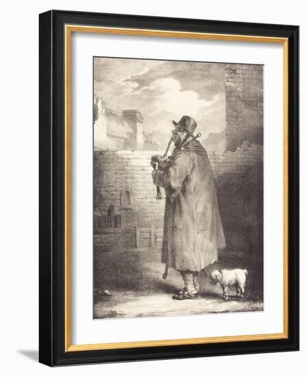 The Piper, c.1821-Theodore Gericault-Framed Giclee Print