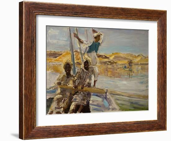 The pirates (1914)-Max Slevogt-Framed Giclee Print