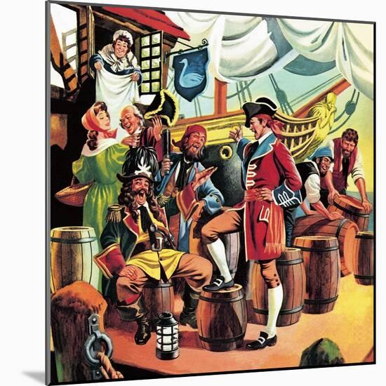 The Pirates of Penzance-Ron Embleton-Mounted Giclee Print