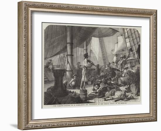 The Pirates-Francois Auguste Biard-Framed Giclee Print