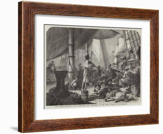 The Pirates-Francois Auguste Biard-Framed Giclee Print