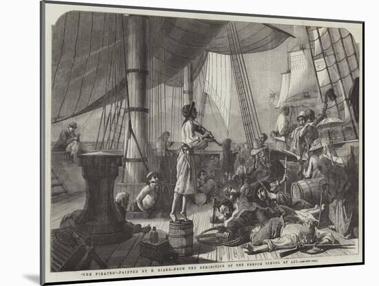 The Pirates-Francois Auguste Biard-Mounted Giclee Print