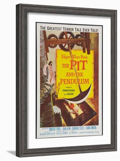 The Pit and the Pendulum, 1961-null-Framed Art Print