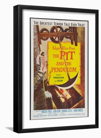 The Pit and the Pendulum, 1961-null-Framed Art Print