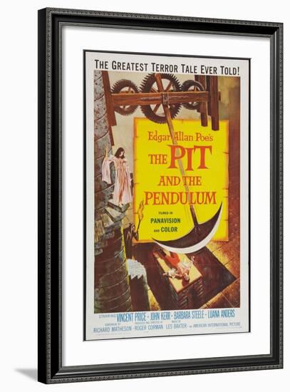 The Pit and the Pendulum, 1961-null-Framed Art Print